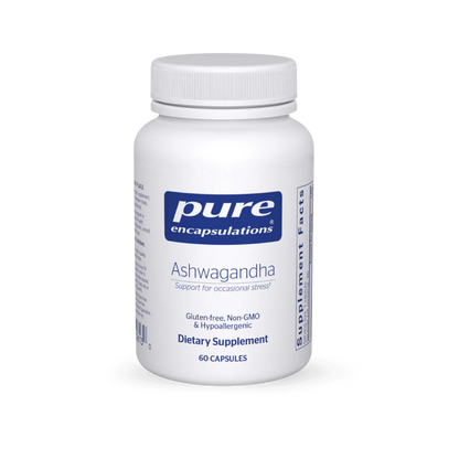 Pure Encapsulations Ashwagandha 60 Soft Capsules