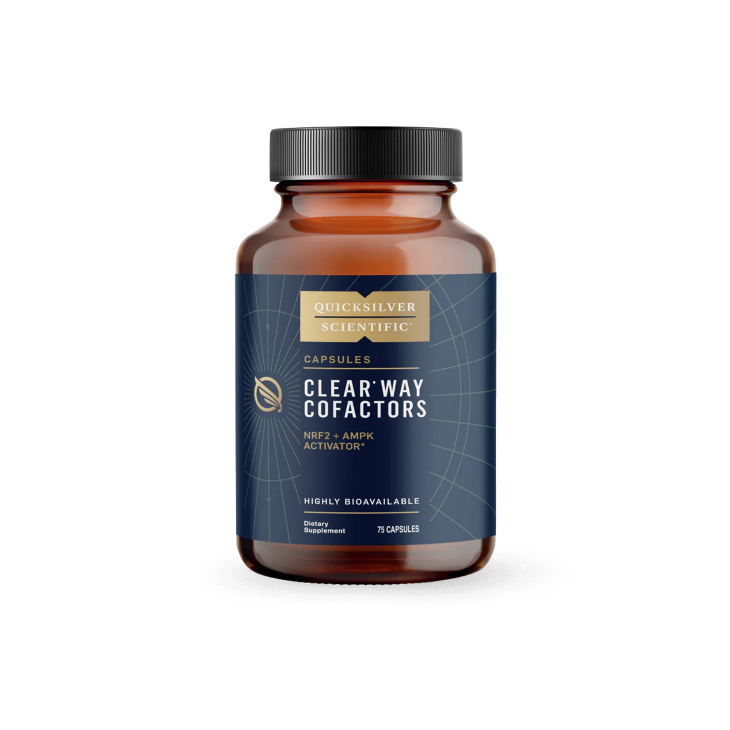 Quicksilver Clear Way Cofactors® 75 Capsules