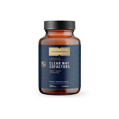 Quicksilver Clear Way Cofactors® 75 Capsules
