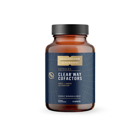 Quicksilver Clear Way Cofactors® 75 Capsules