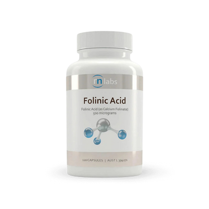 RN Labs Folinic Acid 120 Capsules