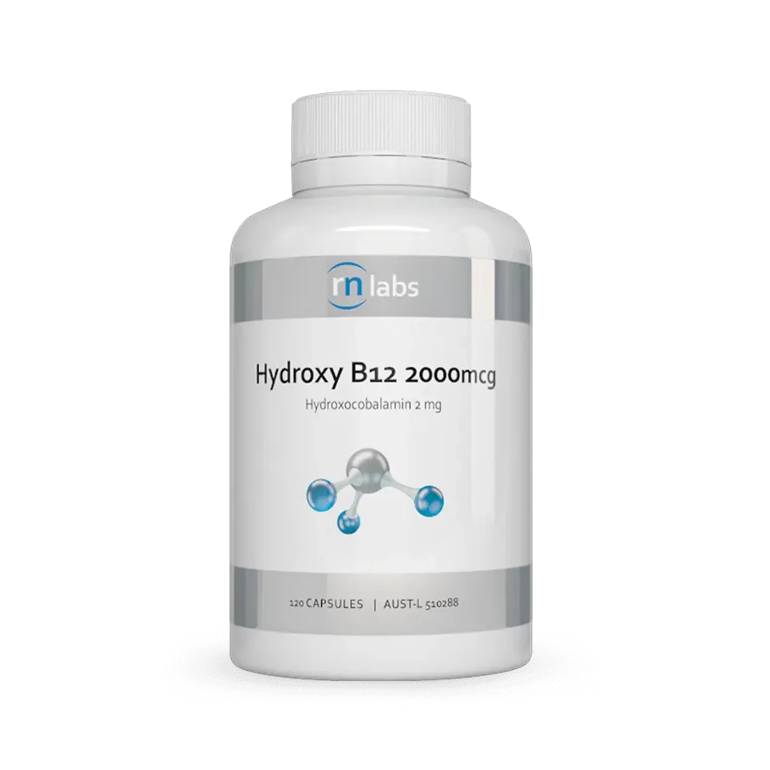 RN Labs Hydroxy B12 2000mcg 120 Capsules