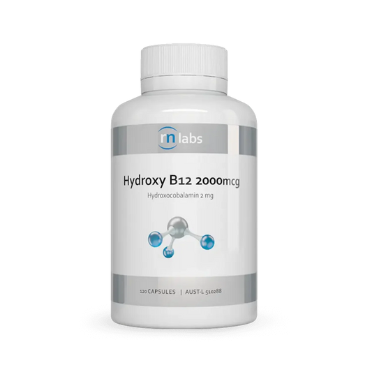 RN Labs Hydroxy B12 2000mcg 120 Capsules