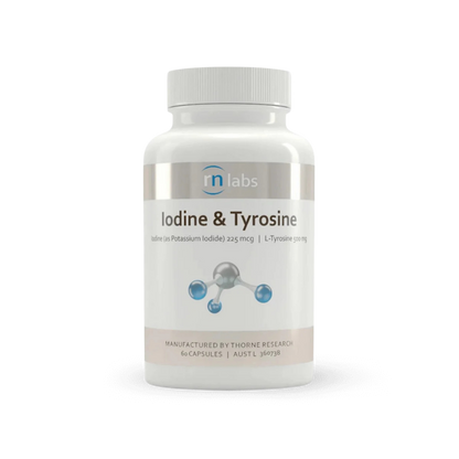 RN Labs Iodine & Tyrosine 60 Capsules