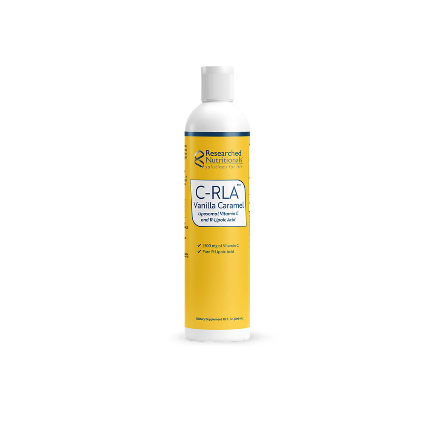 Researched Nutritionals C-RLA® Vanilla Caramel (Liposomal Vitamin C, GMO-Free)