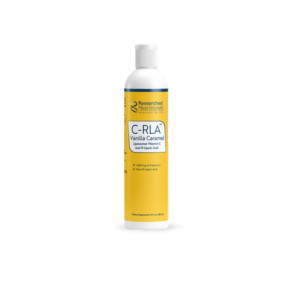 Researched Nutritionals C-RLA® Vanilla Caramel (Liposomal Vitamin C, GMO-Free)