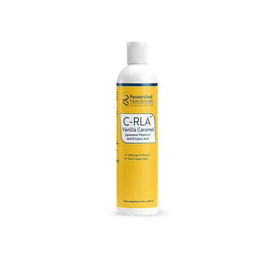 Researched Nutritionals C-RLA® Vanilla Caramel (Liposomal Vitamin C, GMO-Free)