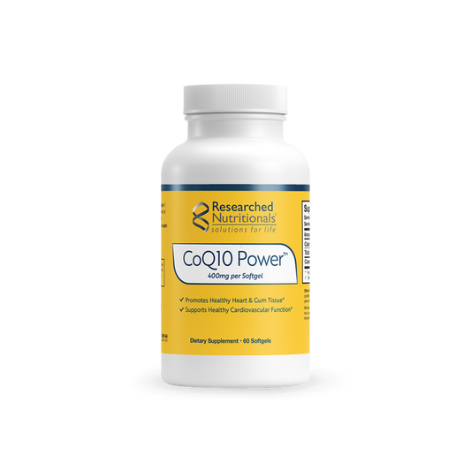 CoQ10 Power 400 mg Softgel (GMO-Free, Soy-Free)