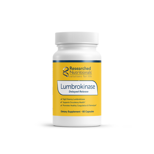 Researched Nutritionals Lumbrokinase 60 Capsules