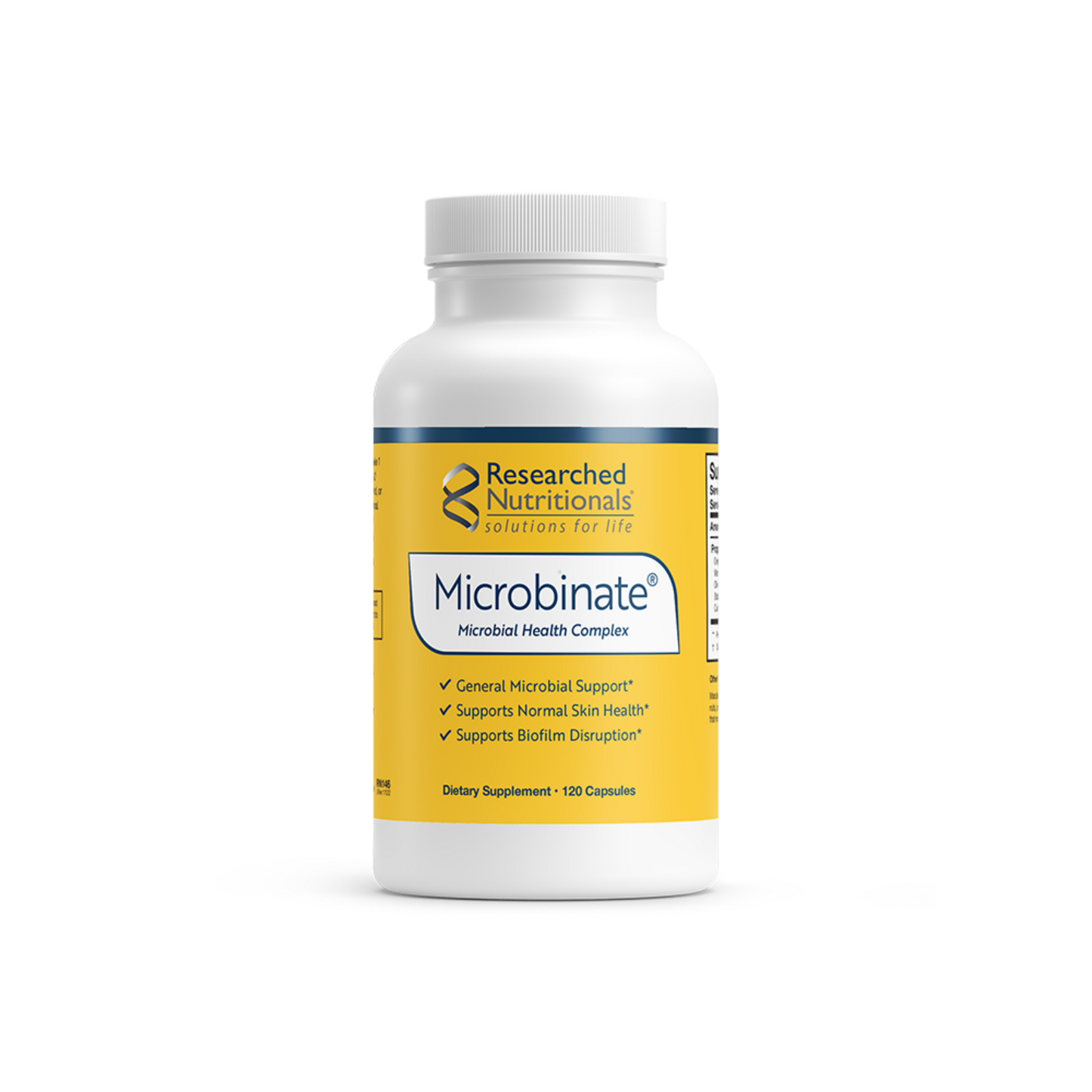 Researched Nutritionals Microbinate® 120 Capsules