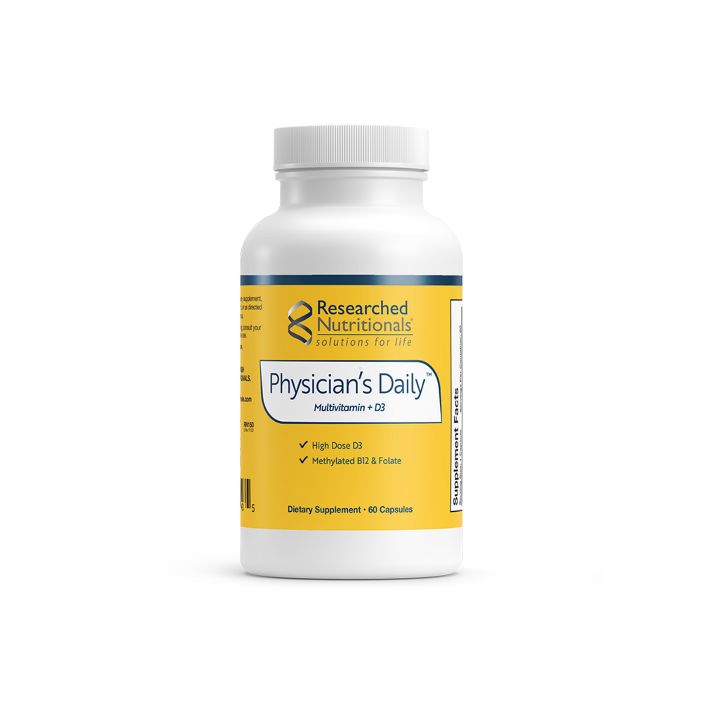 Researched Nutritionals Physician’s Daily™ Multivitamin + D3 60 Capsules