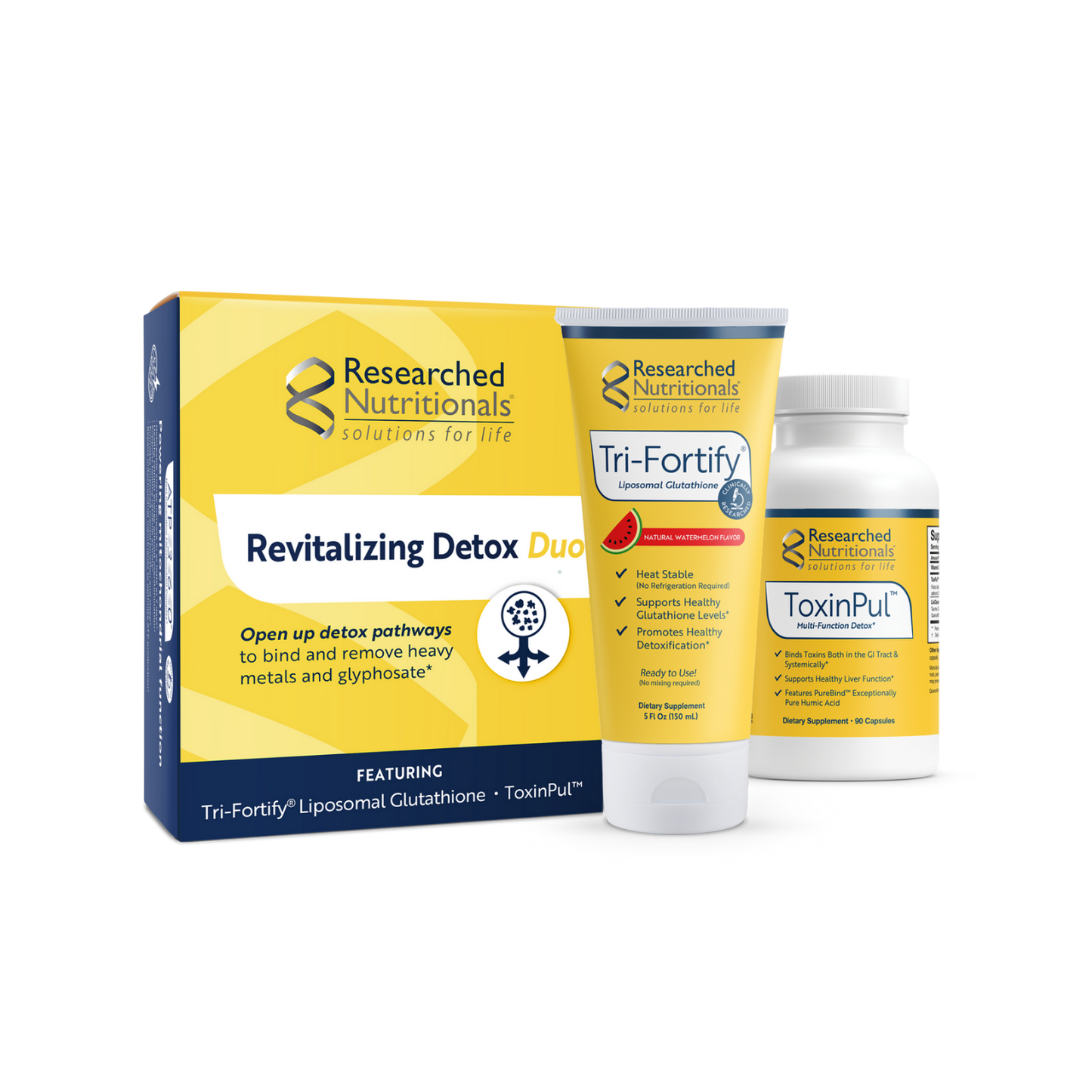 Researched Nutritionals Revitalizing Detox Duo™