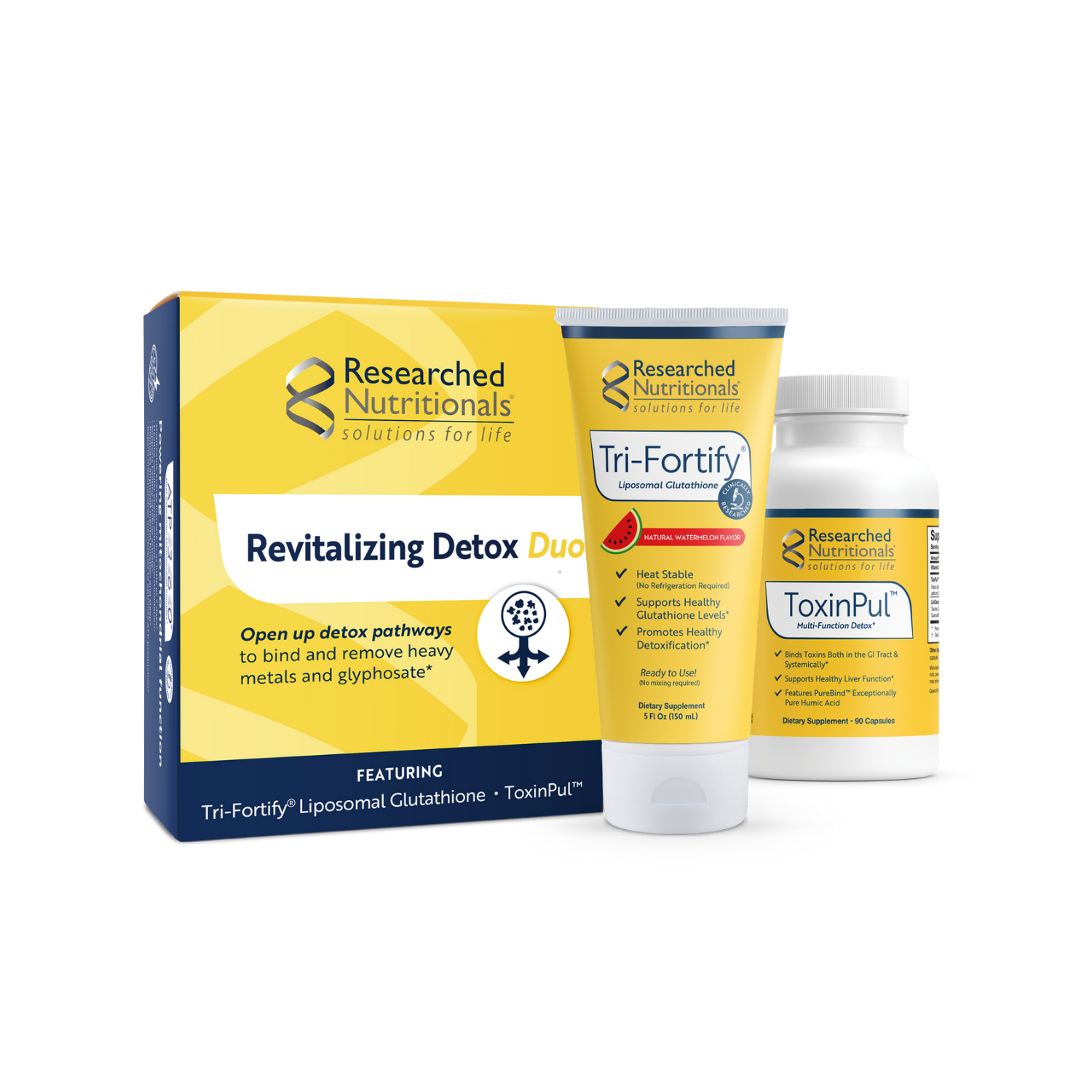 Researched Nutritionals Revitalizing Detox Duo™