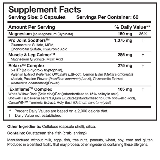 Researched Nutritionals Soothe & Relaxx™ 180 Capsules