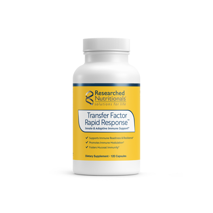 Researched Nutritionals Transfer Factor Rapid Response 120 Capsules