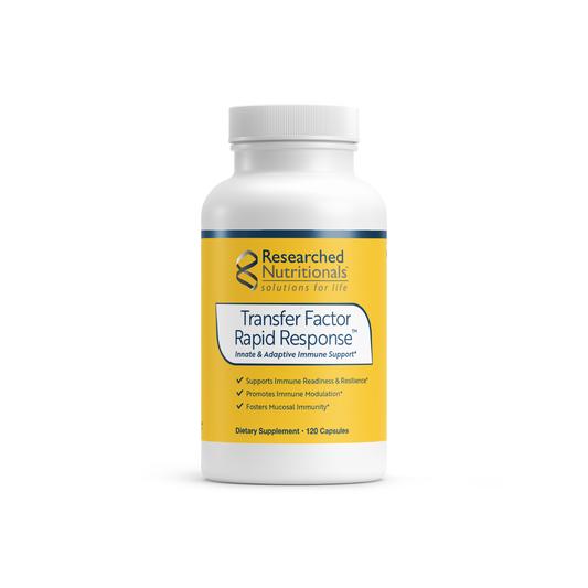 Researched Nutritionals Transfer Factor Rapid Response 120 Capsules