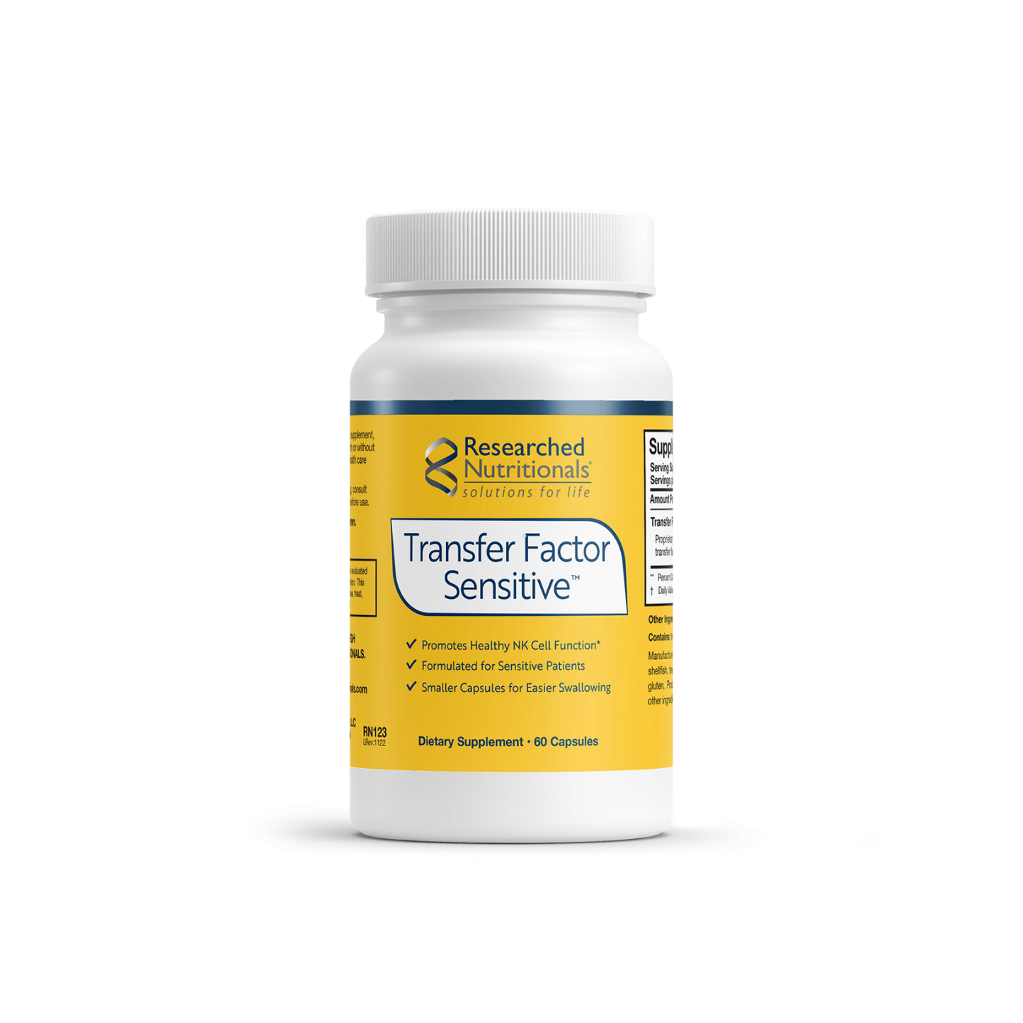 Researched Nutritionals Transfer Factor Sensitive 60 Capsules