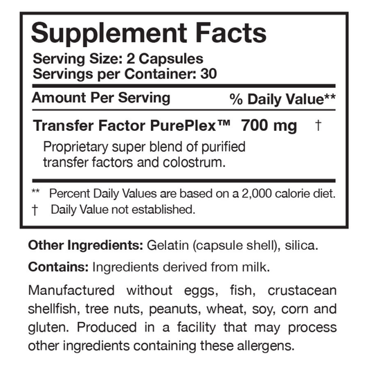 Researched Nutritionals Transfer Factor Sensitive 60 Capsules