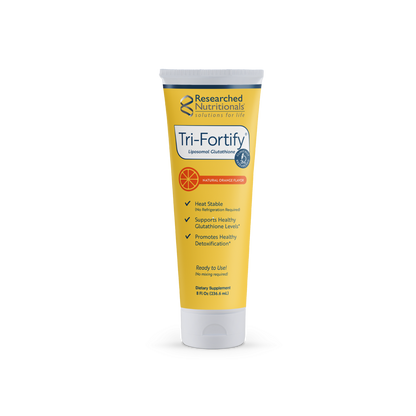 Researched Nutritionals Tri-Fortify® Liposomal Glutathione – Orange 236.6mL