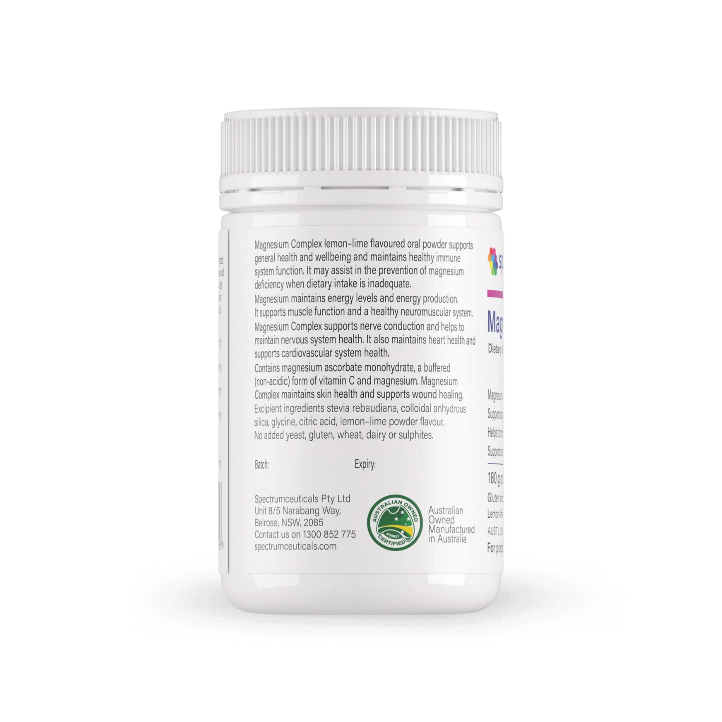 Magnesium Complex Powder 180g