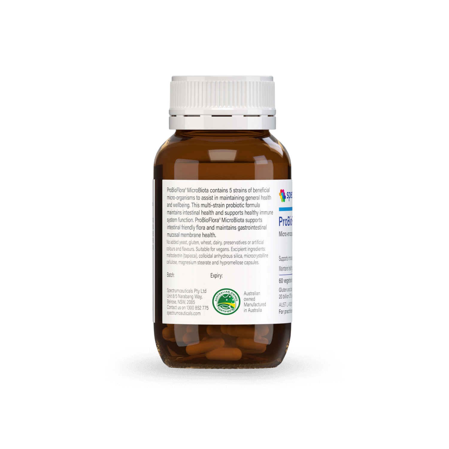 SPECTRUMCEUTICALS ProBioFlora MicroBiota 60 caps