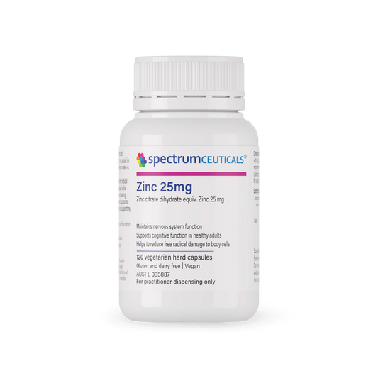 SPECTRUMCEUTICALS Zinc 25mg 120 Caps
