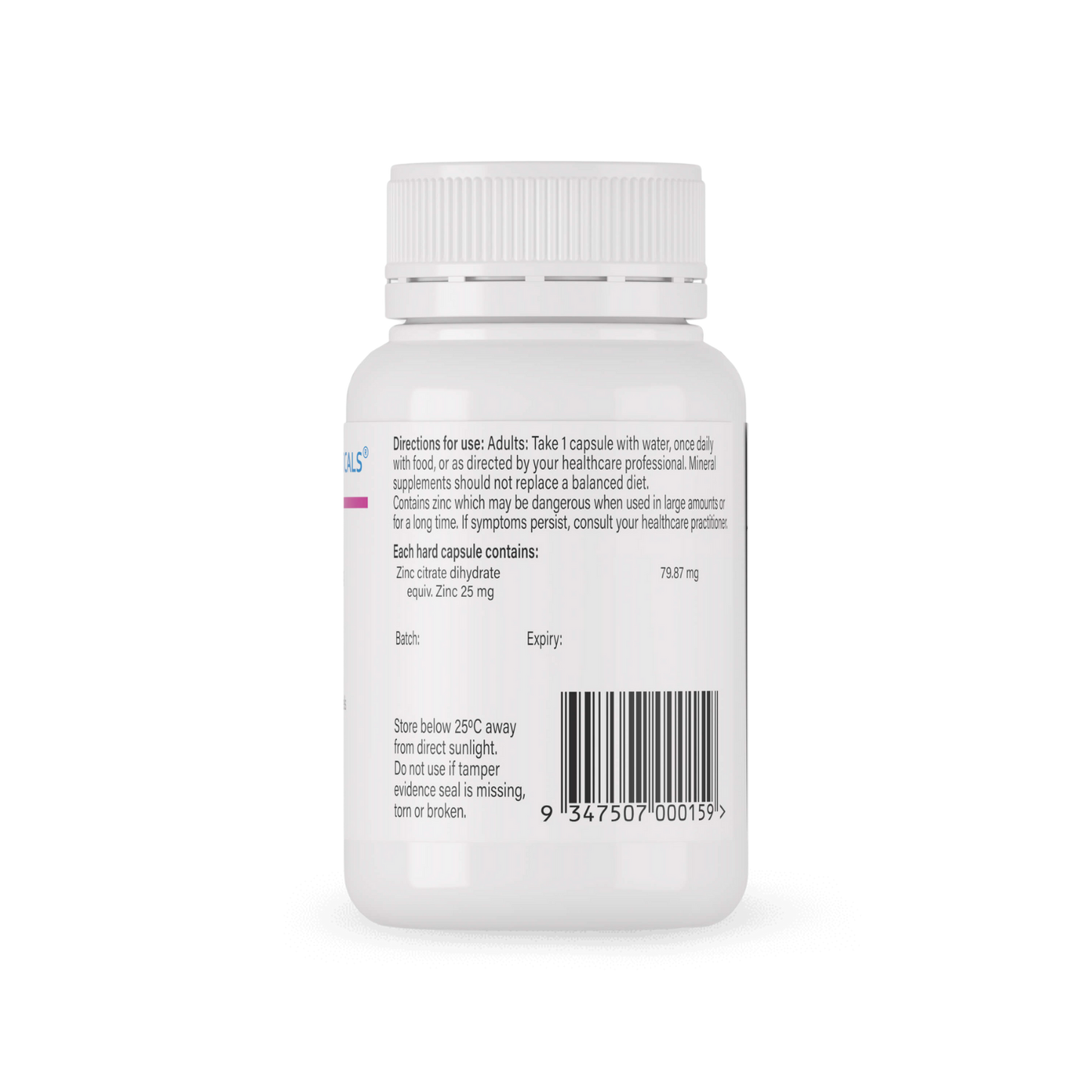 SPECTRUMCEUTICALS Zinc 25mg 120 Caps