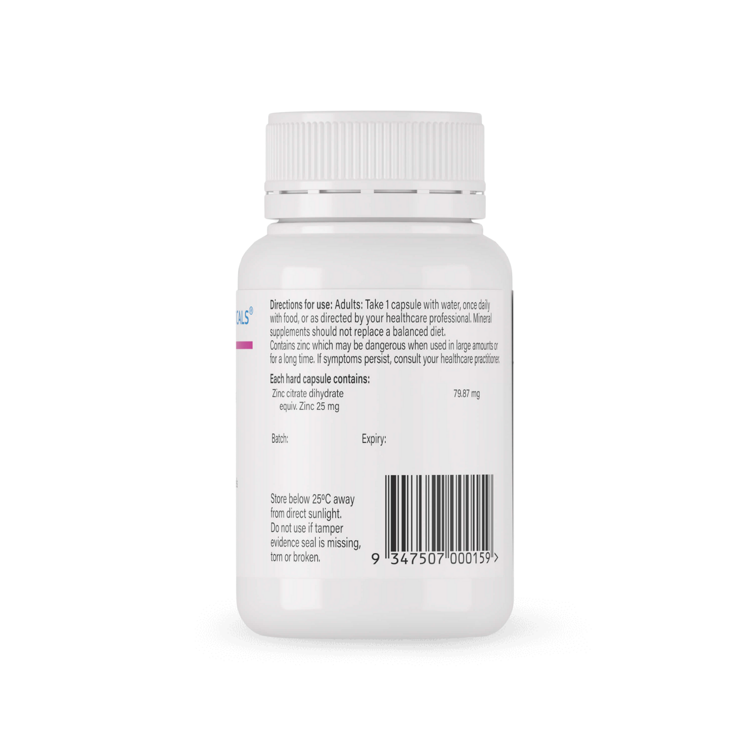 SPECTRUMCEUTICALS Zinc 25mg 120 Caps