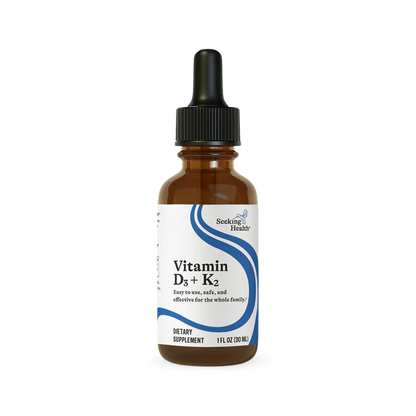 Seeking Health Vitamin D3 + K2 Drops 30mL