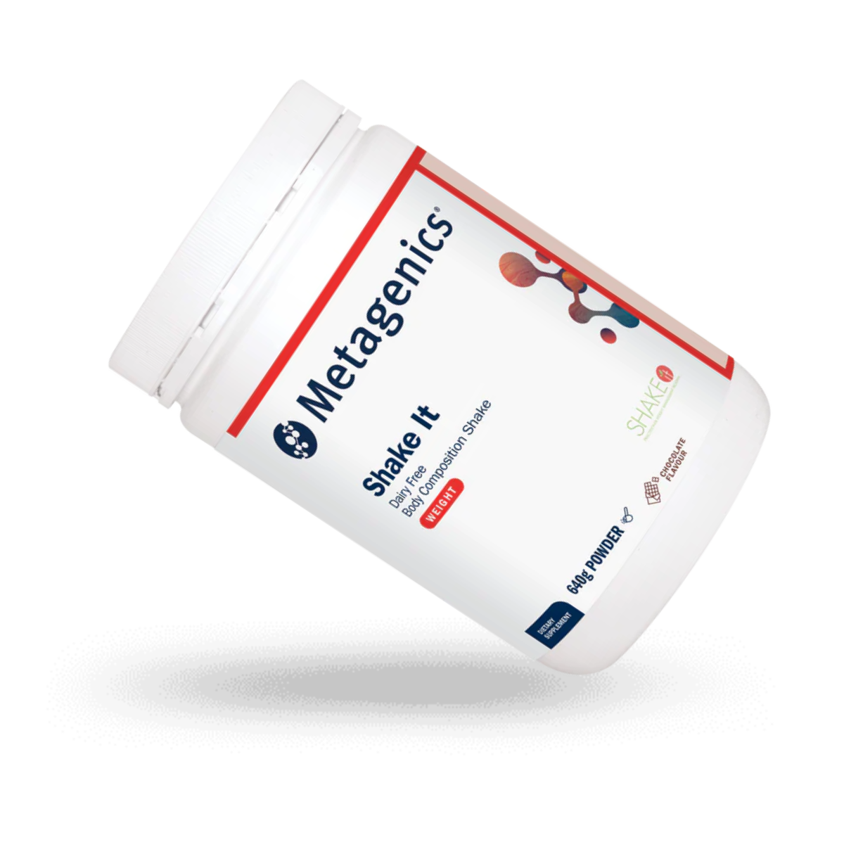 Metagenics Shake It Dairy free chocolate 640g
