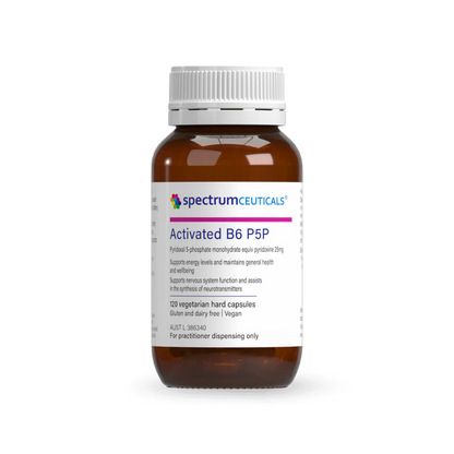 Spectrumceuticals Activated B6 P5P 120 Capsules