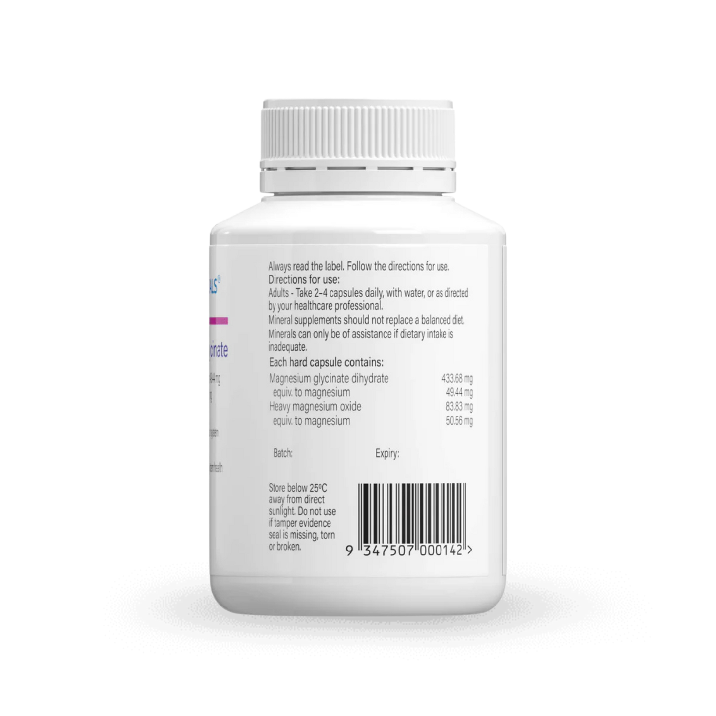 Spectrumceuticals Buffered Magnesium Glycinate 120 Capsules