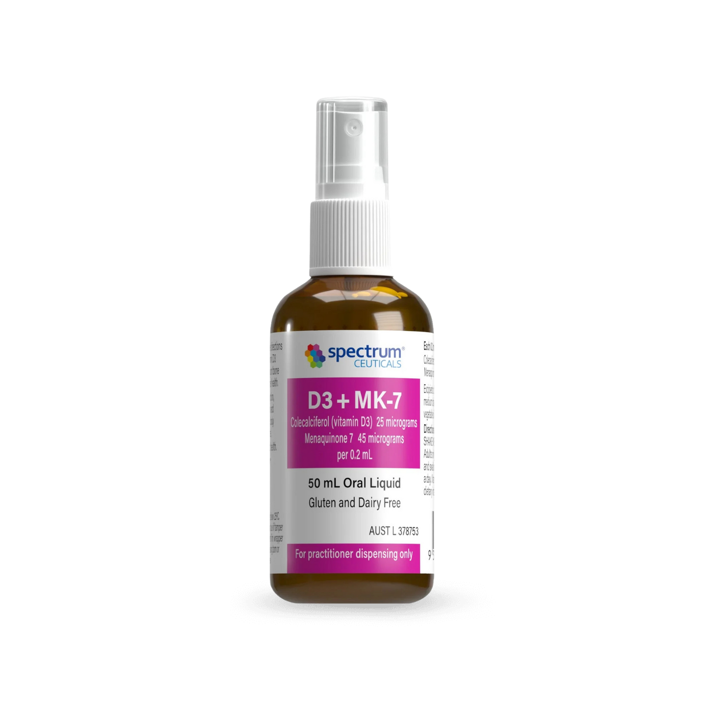 Spectrumceuticals D3+Mk-7 Liquid 50ml
