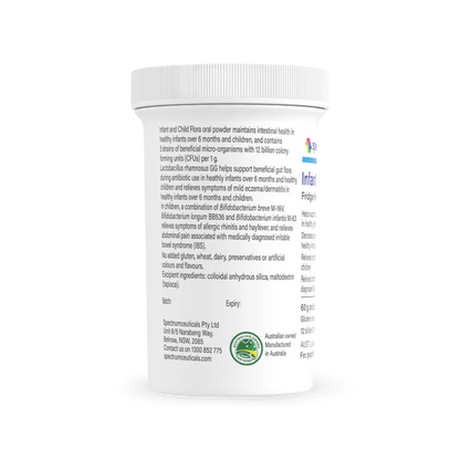 Spectrumceuticals Infant and Child Flora 60g Oral Powder