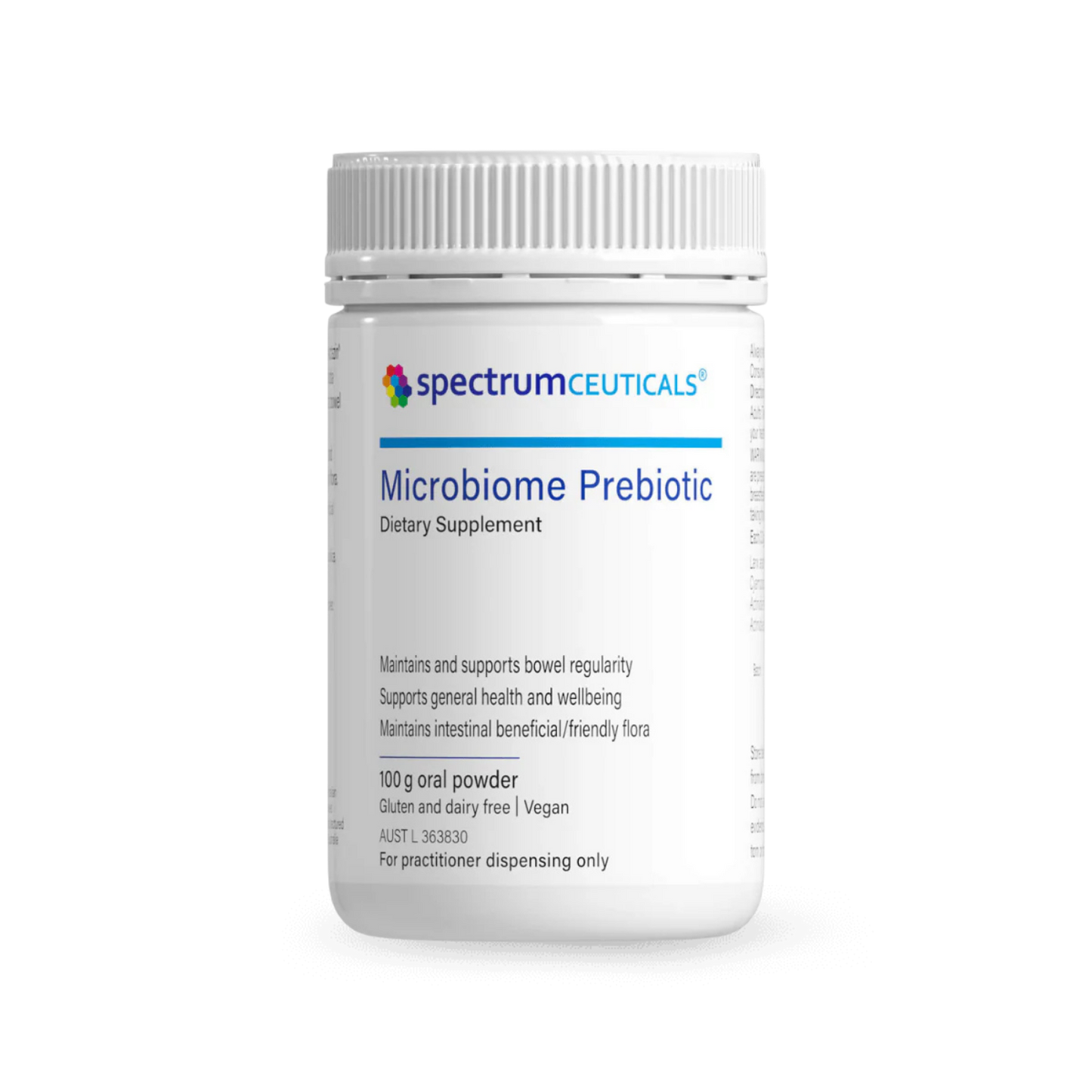 Spectrumceuticals Microbiome Prebiotic 100g
