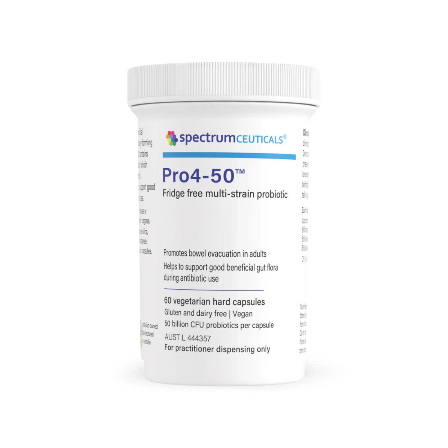 Spectrumceuticals Pro4-50 60 Capsules