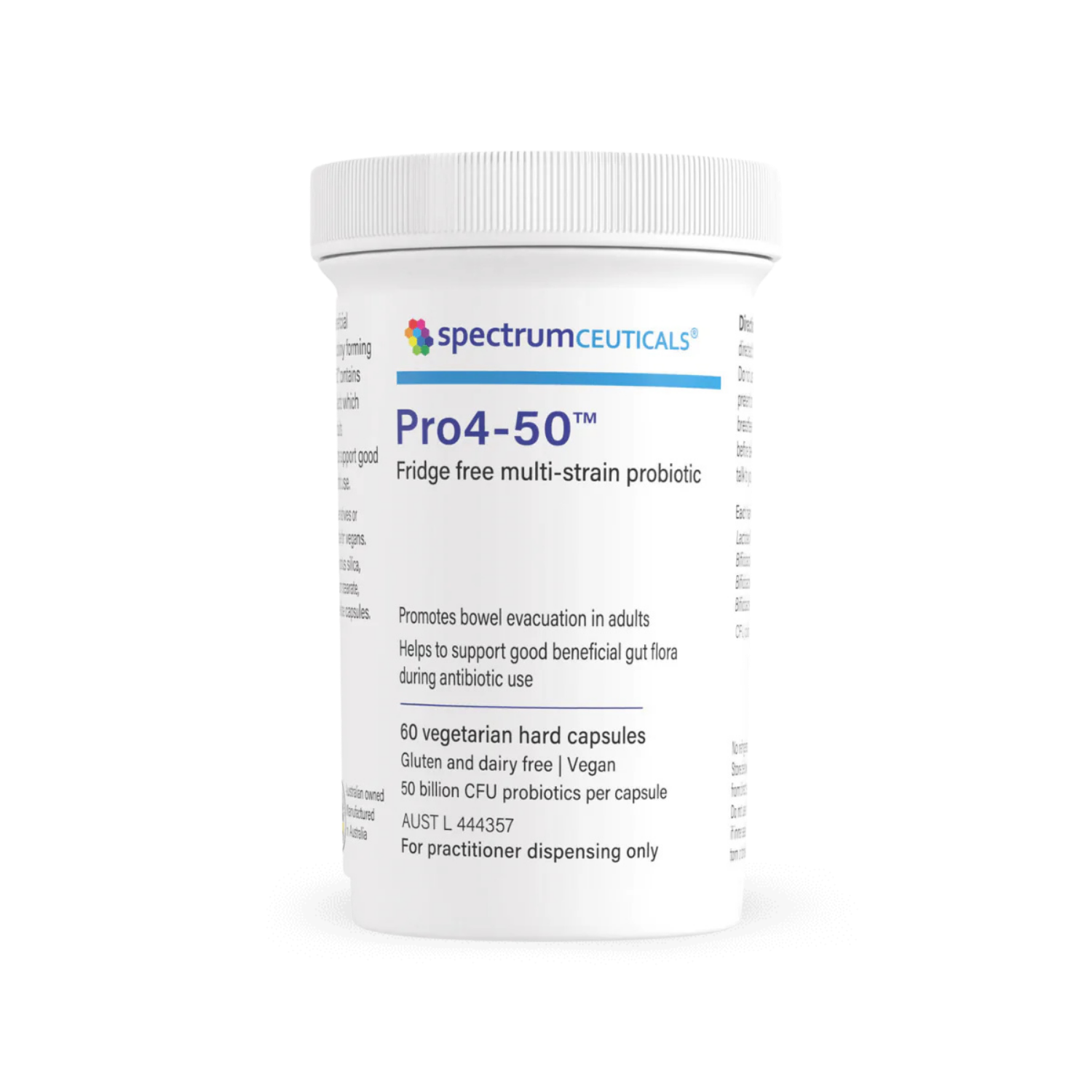 Spectrumceuticals Pro4-50 60 Capsules