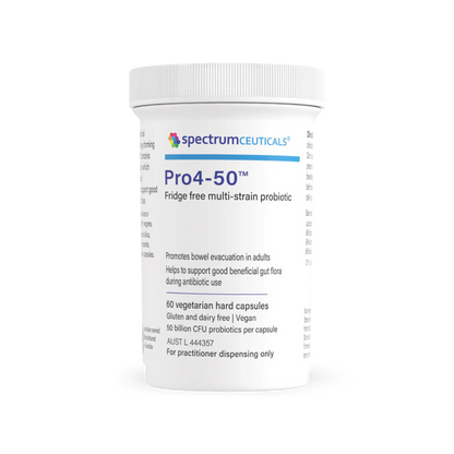 Spectrumceuticals Pro4-50 60 Capsules