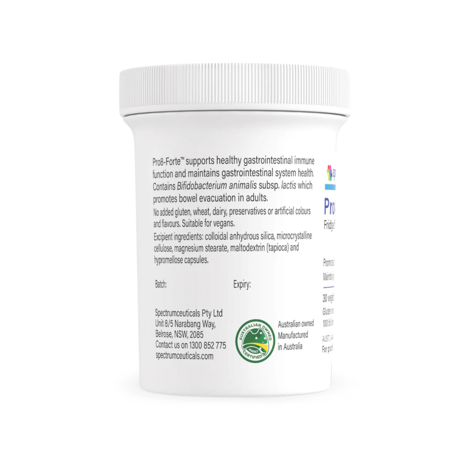 Spectrumceuticals Pro8-Forte 30 Capsules