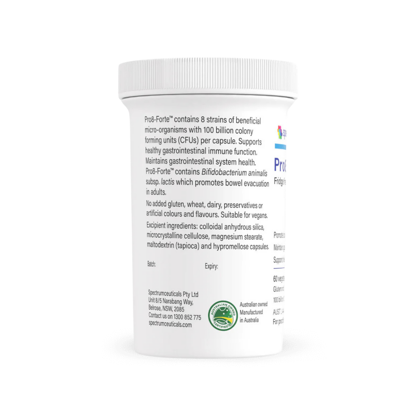 Spectrumceuticals Pro8-Forte 60 Capsules