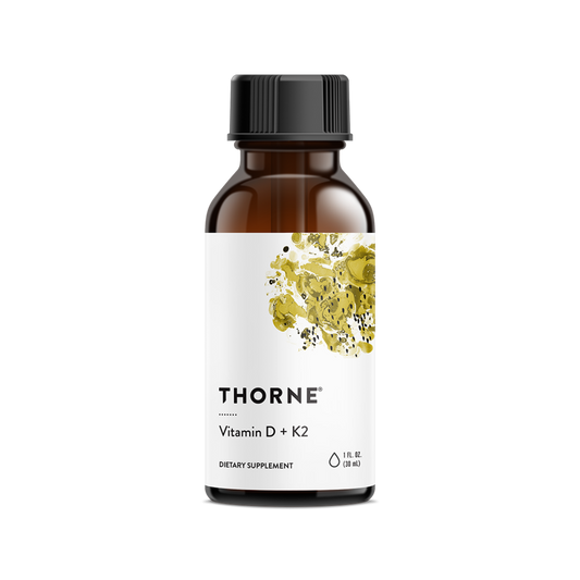 Thorne Vitamin D + K2 Liquid 30mL