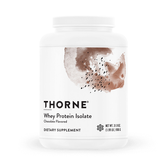 Thorne Whey Protein Isolate - Chocolate 900g