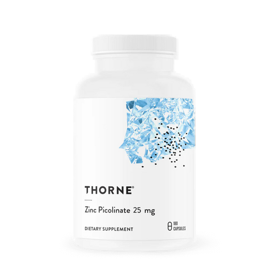 Thorne Zinc Picolinate 25mg 180 Capsules