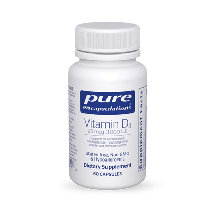 Vitamin D3 25 mcg (1,000 IU) 60sgc 