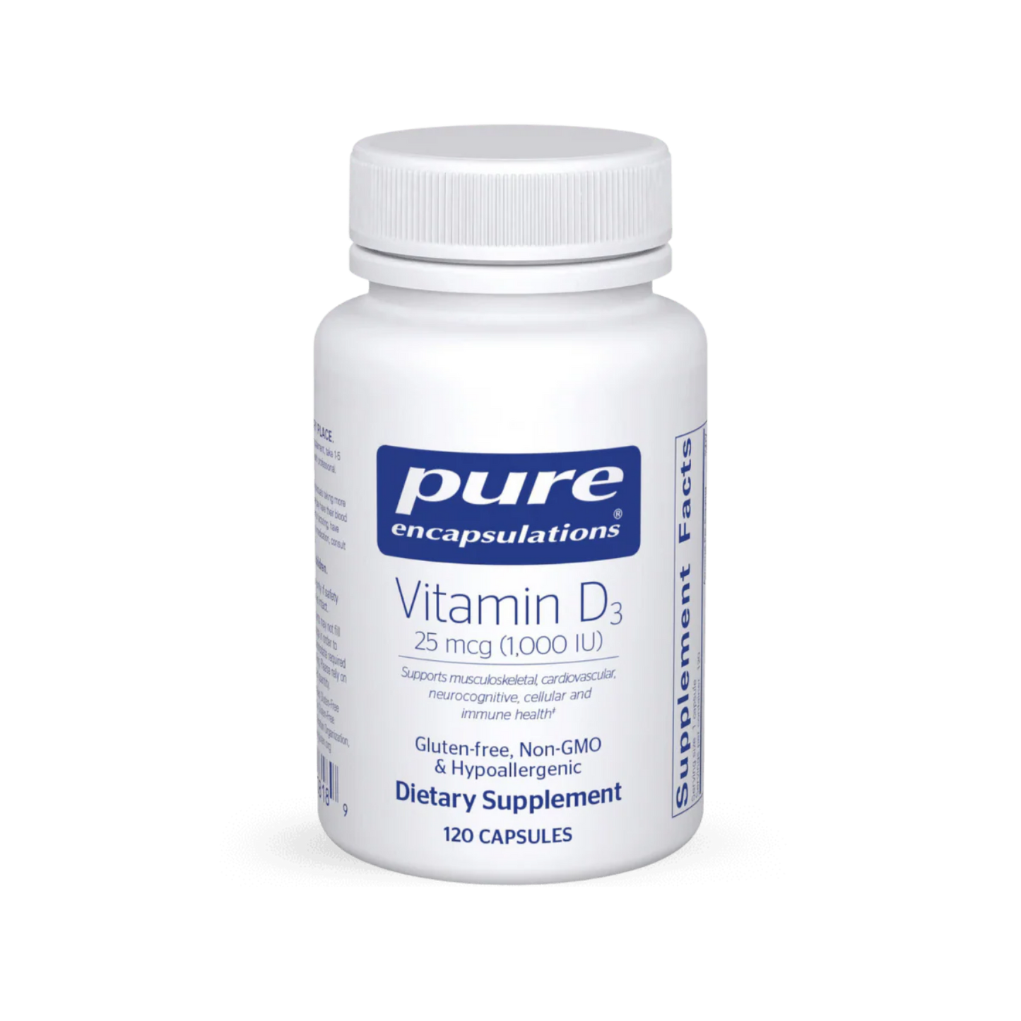 Vitamin D3 25 mcg (1,000 IU)