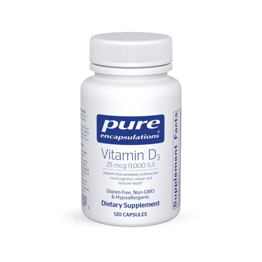 Vitamin D3 25 mcg (1,000 IU)