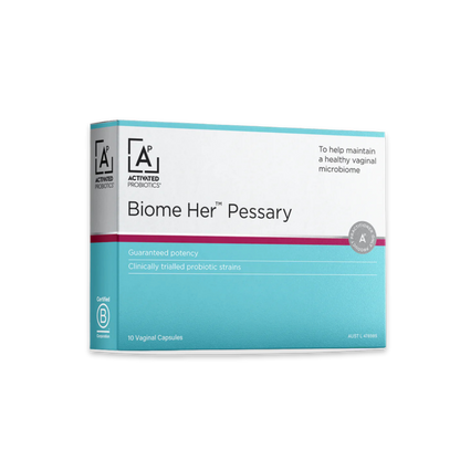 activated Probiotics Biome Her Pessary 10 Capsules