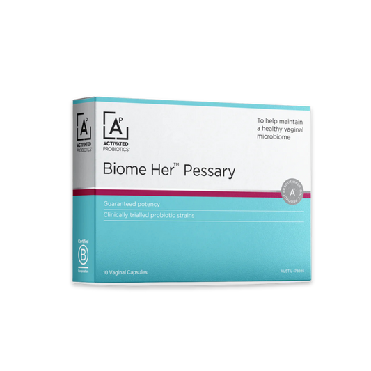 activated Probiotics Biome Her Pessary 10 Capsules