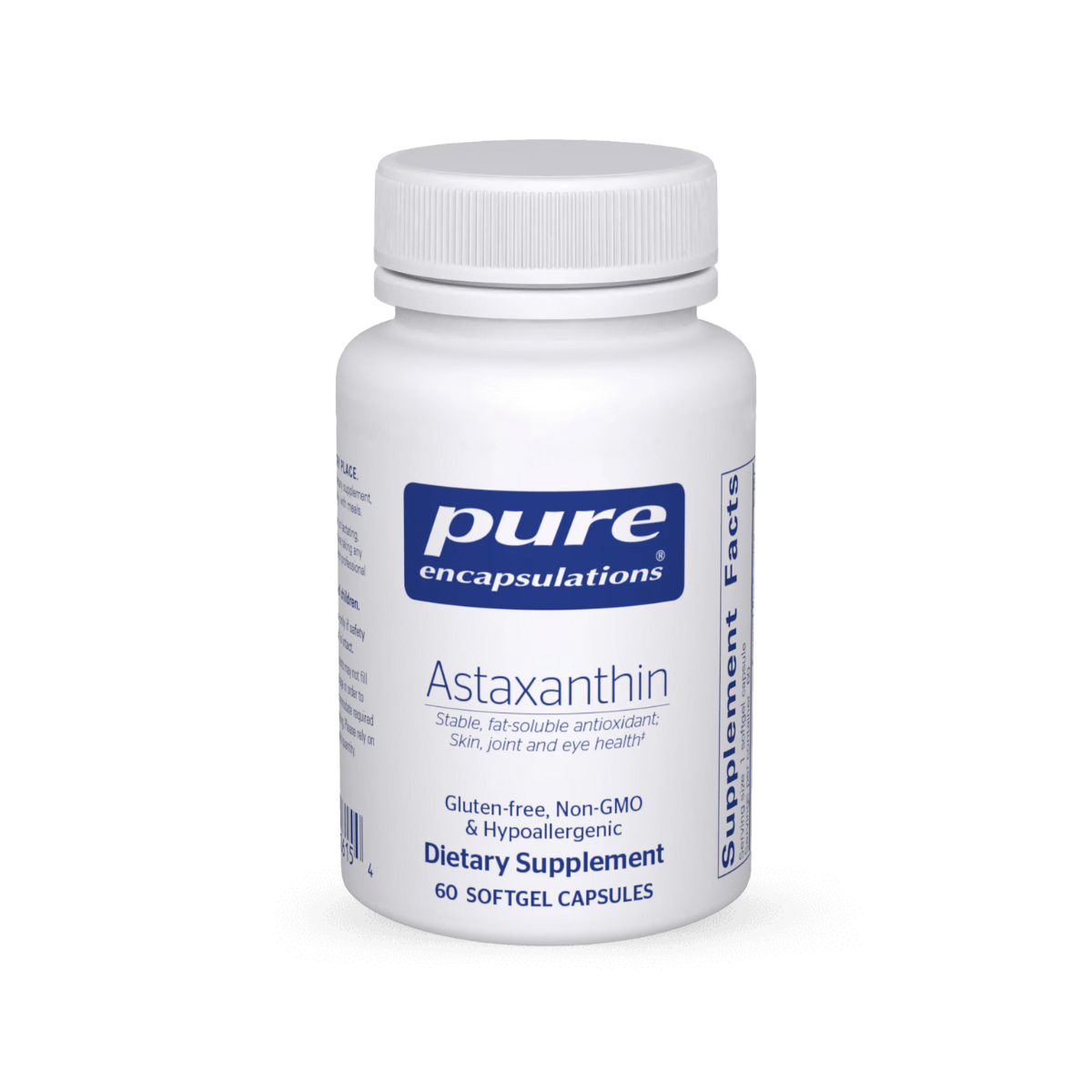 Pure Encapsulations Astaxanthin 60 Capsules