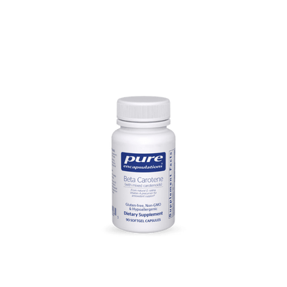 Pure Encapsulations Beta Carotene (with Mixed Carotenoids) 90sc